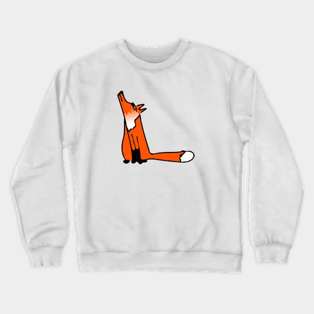 Fox Crewneck Sweatshirt by scdesigns